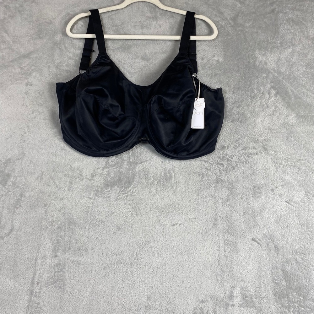Elomi Energise Sports‎ Bra Black Underwire High Impact EL8041BLK 40M